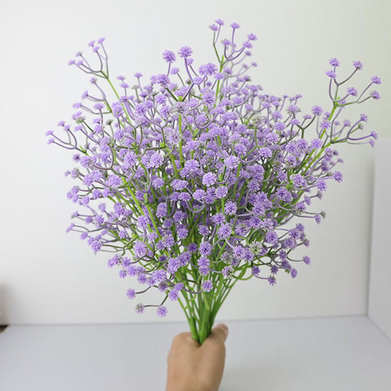 Arrangement floral Baby's Breath, Mauve clair, H 23,63 po x l 3,9 po x P 3,9 po