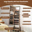 Anoush Freestanding Jewelry Armoire-1117130814