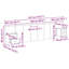 UK Emperor - DE 215 X 215 Cm Headboard