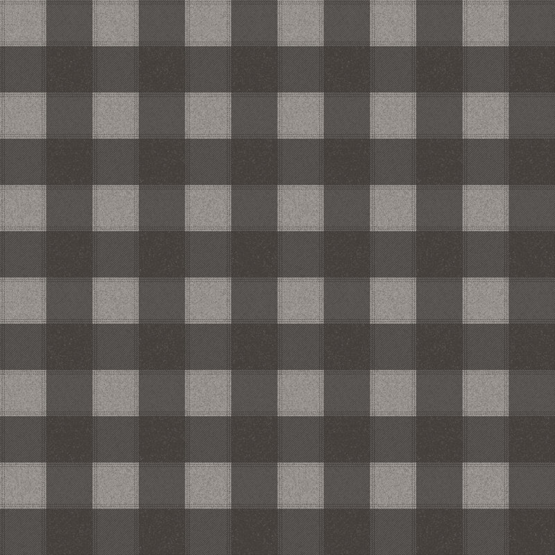 Conisbrough 10m x 53cm Matte Wallpaper Roll, Black/Grey