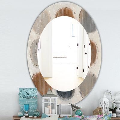 Miroir mural Mid-Century