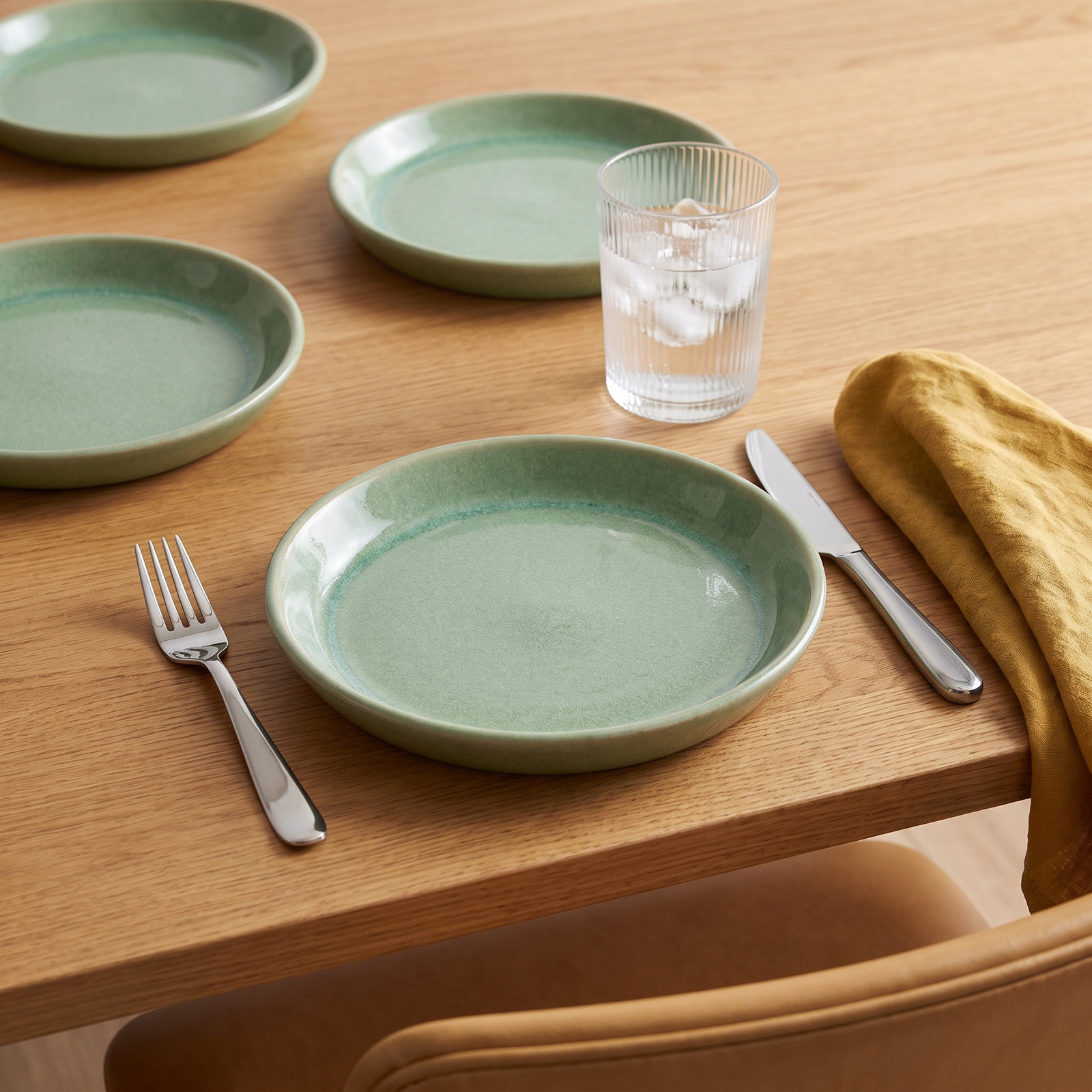 Borgen 6" Bread and Butter Plate, Sage