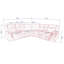 Canapé modulaire inclinable cylindrique de 95 po Cylena-160427056
