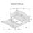 Linndale Ann Wood Twin Daybed with Trundle White