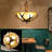 Faux Deer Antler Chandelier, Adjustable Glass Pendant Light