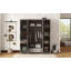Armoire 4 portes avec 1 tiroir