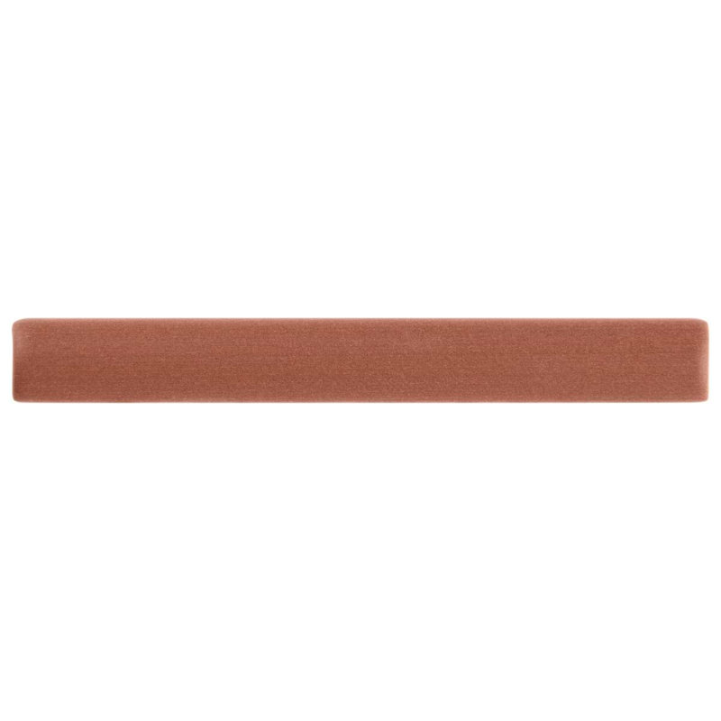 Stacy Garcia Valenova .5x5 Matte Ceramic .25 Round Bullnose, Clay Terracotta