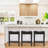 Upholstered Counter Stool With Solid Wood Frame (set Of 4)-1472358471-1472358468