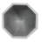 Jihyun Modern Faceted Resin Indoor/Outdoor Planter - Light Gray-1334802572