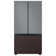 24 cu. ft. Smart Bespoke 3-Door French-Door Refrigerator with Customizable Panel Colors and AutoFill Water Pitcher in Custom Panel-Ready
