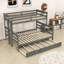 Très grand lit simple superposé avec lit gigogne en bois-2029059276