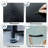 4 Drawer Dresser for Bedroom, Narrow Chest of Drawers, Wooden Top and Study Iron Frame 18"x37.5"-(WxH)
