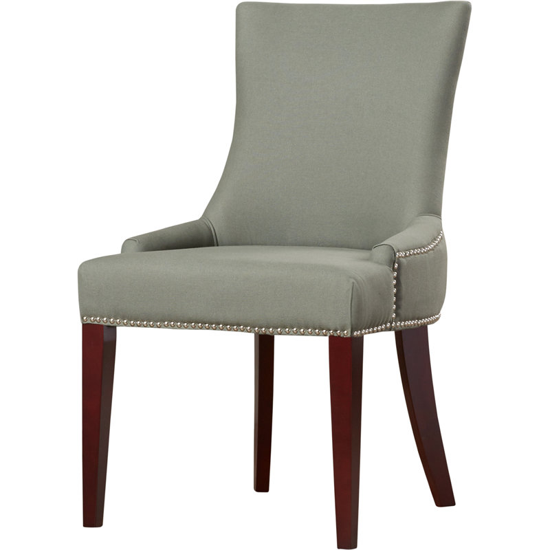 Abby 16.7'' H Upholstered Side Chair, Sea Mist
