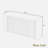 Console Table With Simple Lines And Rear Panel-2134829051