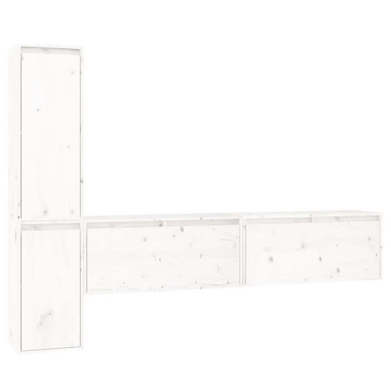 Strathmore Unfinished Entertainment Centre, White