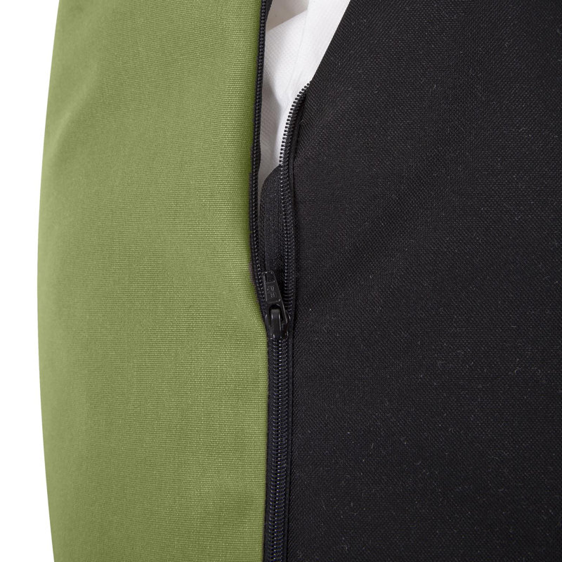 Talleyrand Outdoor Pouf Chair Cover, Seascape Canyon, Green