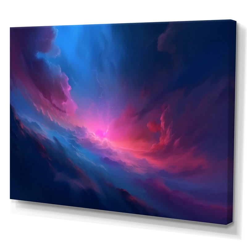 «Dramatic Sky», reproduction sur toile, H 30 po x l 40 po x P 1,5 po, Toile tendue