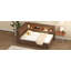 Lit de jour avec tablettes de rangement, USB, DEL et lit gigogne-24365322