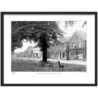 Rawcliffe, High Street C1955 by Francis Frith - Single Picture Frame Print
