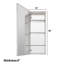 Armoire à pharmacie en aluminium Adine-767887977-767887981