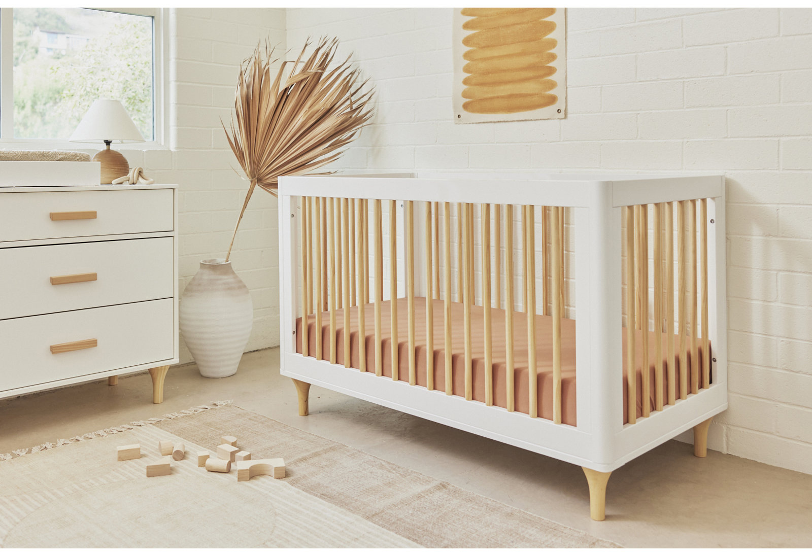 Lolly 2-Piece Nursery Furniture Set, White