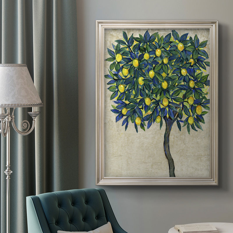 " Lemon Tree Composition ", 21" W x 25" H