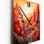 Horloge murale abstraite Canyon Desert Storm III - Canyon-64246677