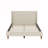 Upholstered Platform Bed With Wingback Headboard-1190642009-1190642011
