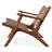 Calava Teak Outdoor Lounge Chair