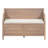Rustic Style Solid Wood Entryway Multifunctional Storage Bench With Safety Hinge-1979990054