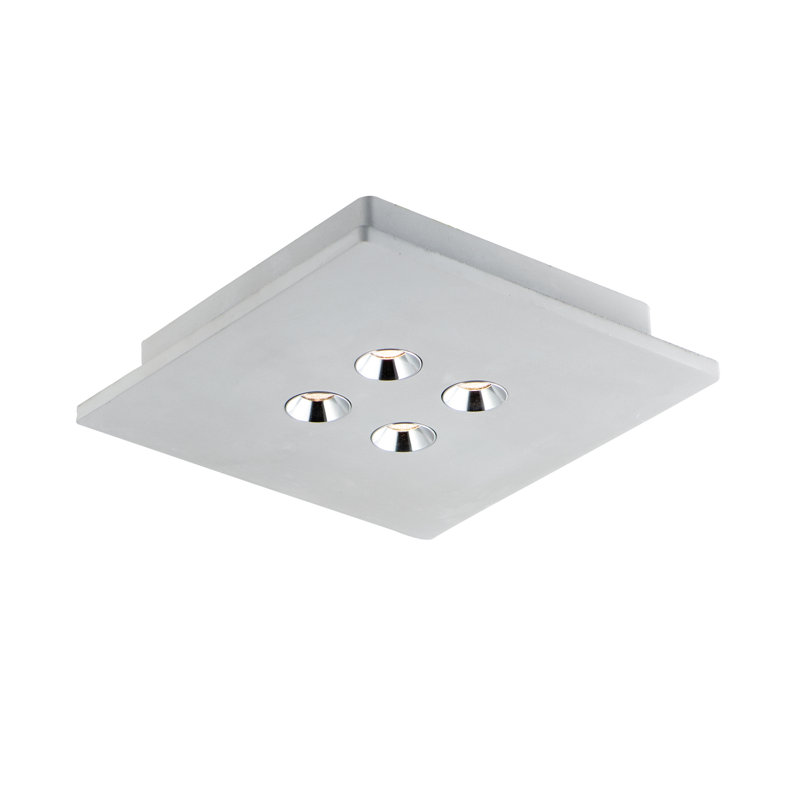 Helfrich LED Flush Mount, Gray