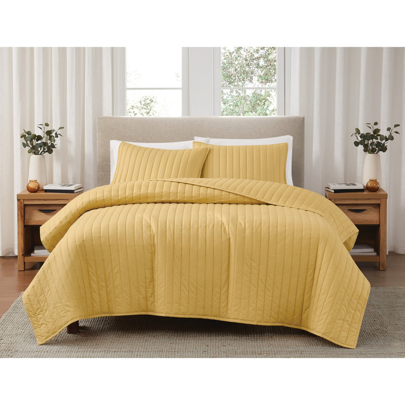 Cotton Standard Quilt, Burgundy, King Quilt + 2 Standard Shams