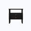 Table de chevet 2 tiroirs Gourd Shapeed H 26,5 po x l 26 po x P 17 po-97828325
