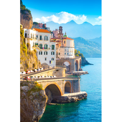 Amalfi, Italie - photographie sur toile tendue
