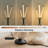 60" Dimmable Tripod Led Floor Lamp With Remote Control