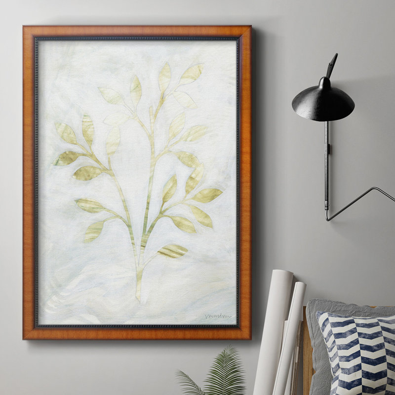 Toile encadrée de qualité supérieure Breezy Fronds II - prête à être accrochée, H 20 po x l 16 po