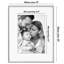 Cadre photo avec détails en métal texturé de style tapis et corde et verre incassable-114076427-114076425