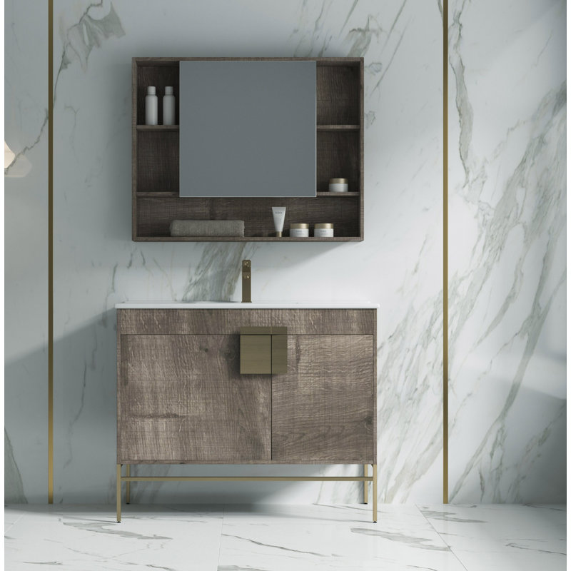 Ensemble de meuble-lavabo simple 40 po Carlisle