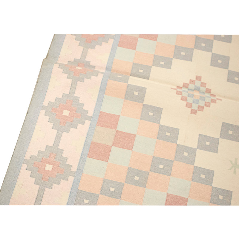 Hand Knotted Wool Area Rug