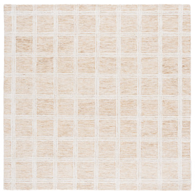 Tapis Turah 103 orange / ivoire