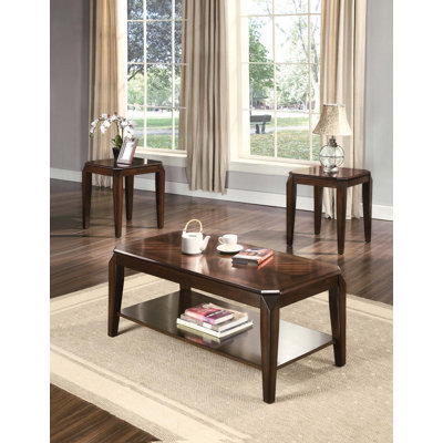 Ensemble de 3 tables basses / tables de bout