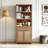 Arianna 73"H Storage Bookcase-1981838496
