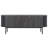 Cardine 4-Door Oval TV Stand with Fluted Detailing-2104295512