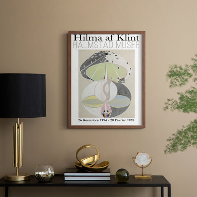 «Klint Museum Posters I», reproduction encadrée - bois massif
