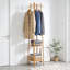 Turrell Solid Wood Freestanding 8 - Hook Coat Rack