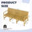 5-Piece Premium Indoor/Outdoor Conversation Set - All-Weather PP Construction with Nesting Tables​-250651151