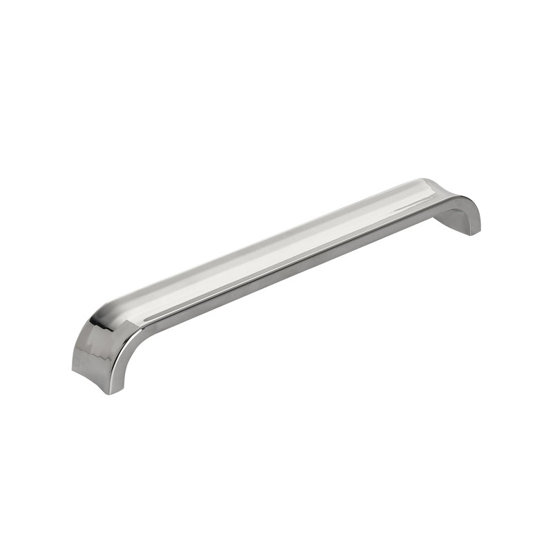 Poignée arche concentrique, Nickel poli, 7.5625"
