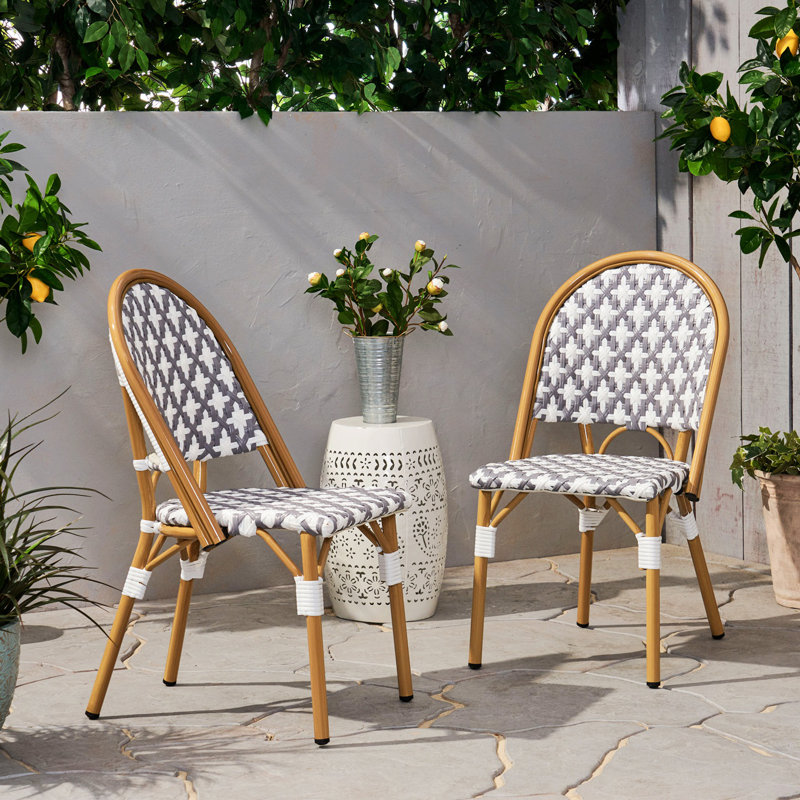 Tabouret d'extérieur 17,55 po Aastha