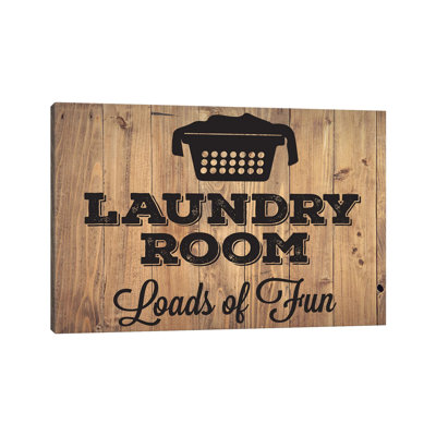 Laundry Natural I by Melody Hogan - Wrapped Canvas Print
