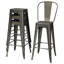 Antes Bar Stool with Steel Frame-1556193171